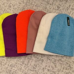Colorful Women's Beanie Set